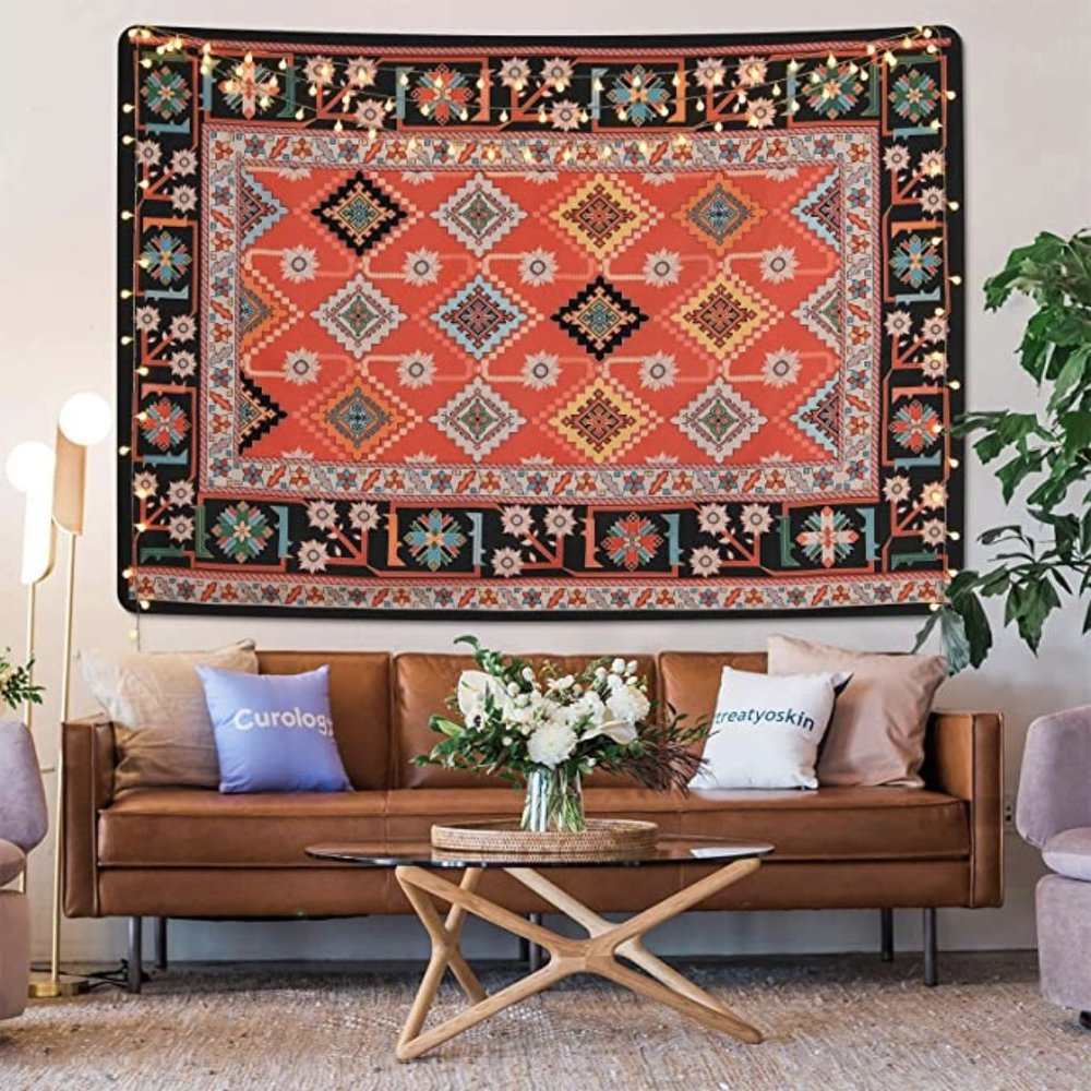 Boho Southwestern Style Floral Tapestry NWT! - Picture 4 of 7
